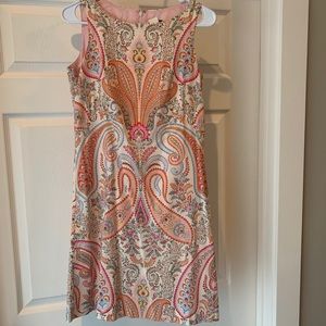 JCrew Paisley cotton dress